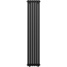 Mexen Kent dekoratiivne radiaator 1882 x 380 mm, 1392 W, must - W216-1882-380-00-70