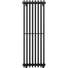 Mexen Atlanta dekoratiivne radiaator 1200 x 405 mm, 646 W, must - W211-1200-405-00-70