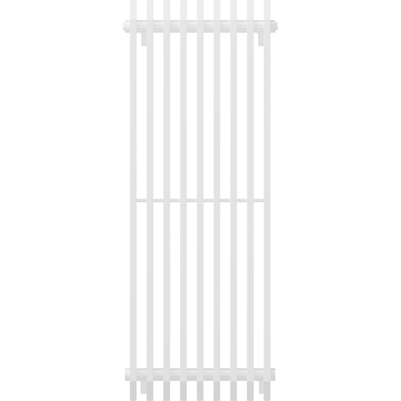 Mexen Aurora dekorativ radiator 1200 x 450 mm, 917 W, vit - W212-1200-450-00-20