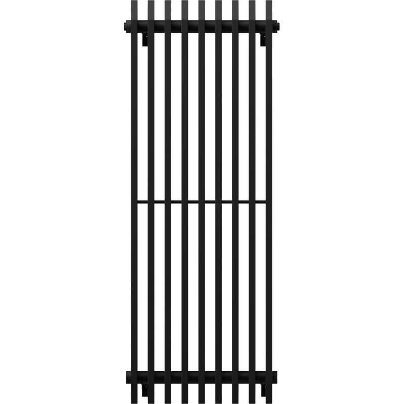 Mexen Aurora radiatore decorativo 1200 x 450 mm, 917 W, nero - W212-1200-450-00-70