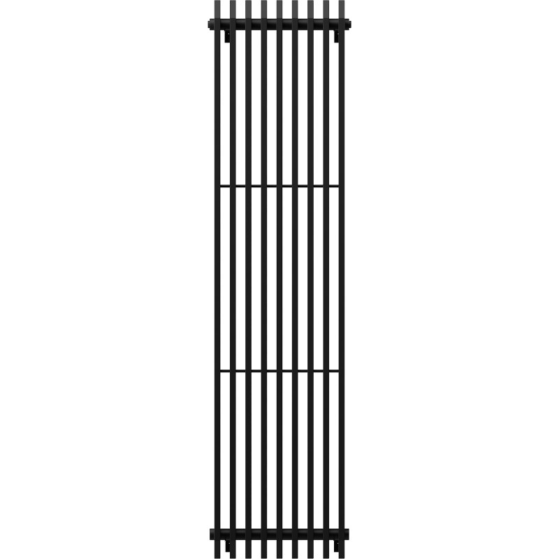 Mexen Aurora dekoratiivne radiaator 1800 x 450 mm, 1347 W, must - W212-1800-450-00-70