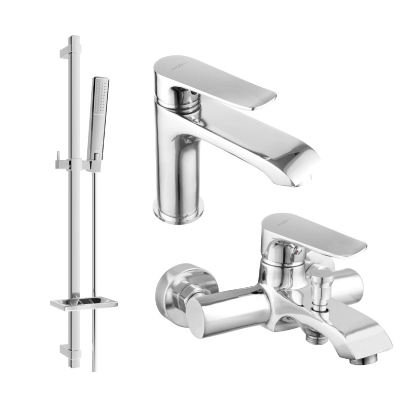 Mexen Pecos DQ72 vannitarvik, kroom - 72703DQ72-00