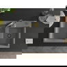 Mexen Tomas Granitspüle 2-Kammern mit Küchenarmatur Aster, grau - 6516-71-73450-57-B