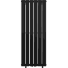 Mexen Boston dekorativer Heizkörper 1200 x 452 mm, 611 W, schwarz - W213-1200-452-00-70