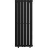 Mexen Boston dekorativni radiator 1200 x 452 mm, 611 W, črna - W213-1200-452-00-70