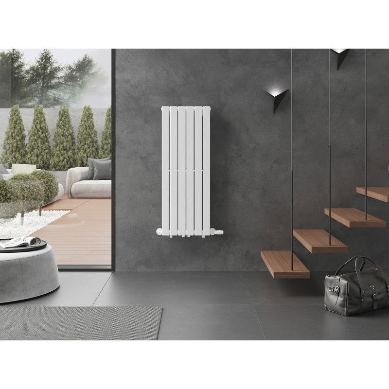 Mexen Boston dekoratīvais radiators 1200 x 452 mm, 611 W, balts - W213-1200-452-00-20