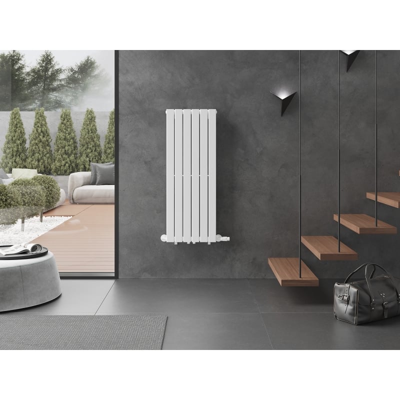 Mexen Boston grzejnik dekoracyjny 1200 x 452 mm, 611 W, biały - W213-1200-452-00-20