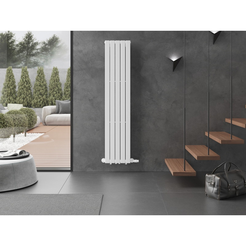 Mexen Boston dekoratiivne radiaator 1800 x 376 mm, 740 W, valge - W213-1800-376-01-20