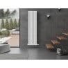 Mexen Boston Dekorationsheizkörper 1800 x 452 mm, 888 W, weiß - W213-1800-452-00-20