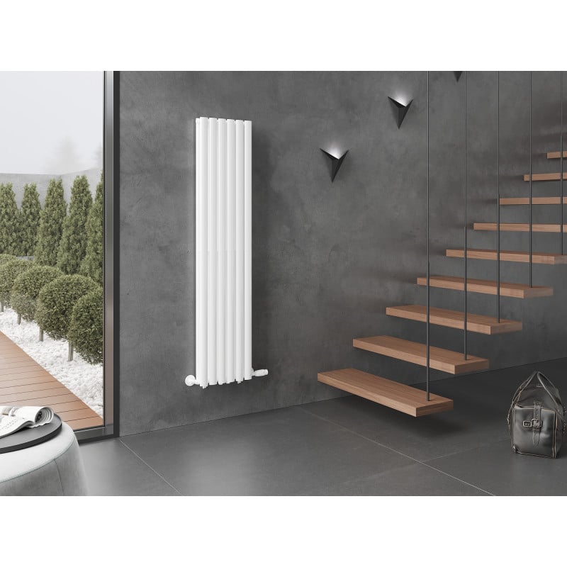 Mexen Dallas radiador decorativo 1600 x 360 mm, 1039 W, blanco - W214-1600-360-00-20