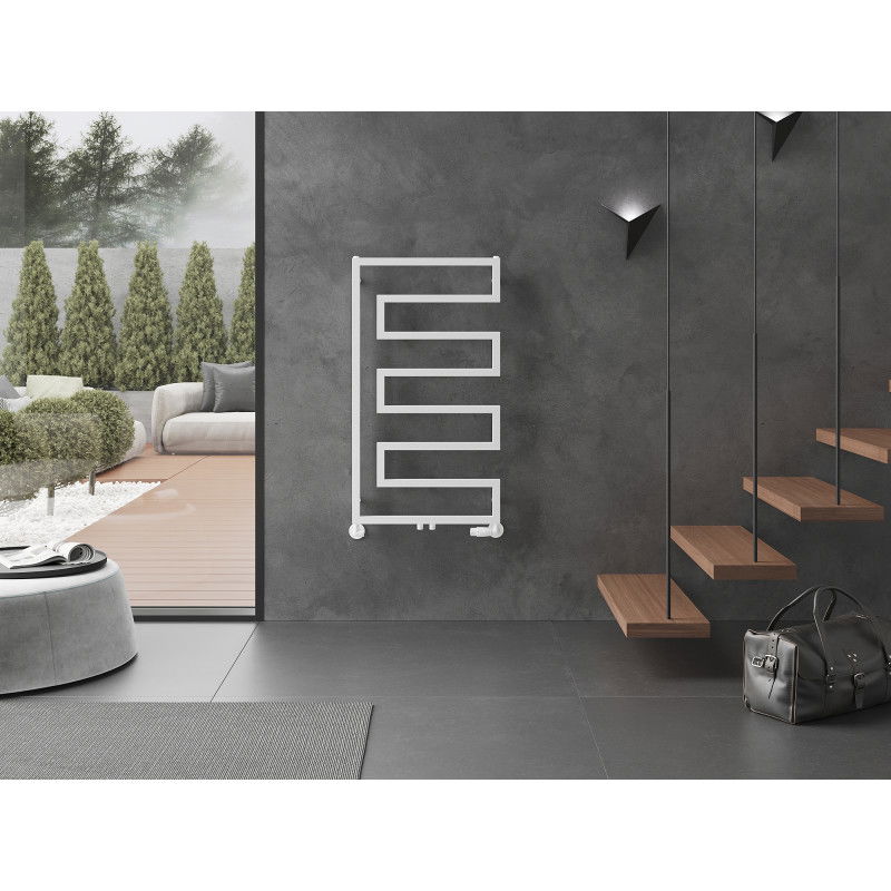 Mexen Floryda dekorativni radiator 1080 x 600 mm, 358 W, bela - W206-1080-600-00-20