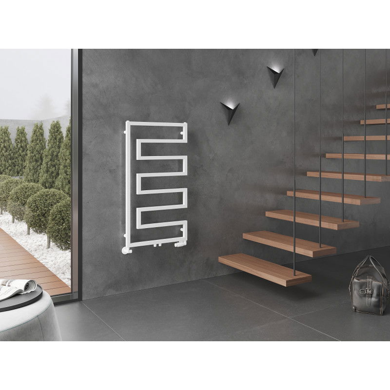 Mexen Floryda dekorativ radiator 1080 x 600 mm, 358 W, vit - W206-1080-600-00-20