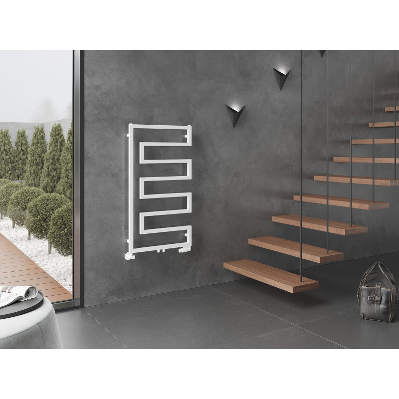 Mexen Floryda dekoratīvs radiators 1080 x 600 mm, 358 W, balts - W206-1080-600-00-20