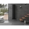 Mexen Nevada grzejnik dekoracyjny 1800 x 360 mm, 705 W, czarny - W201-1800-360-00-70