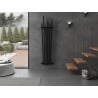 Mexen Omaha dekorativer Heizkörper 1800 x 420 mm, 655 W, schwarz - W208-1800-420-00-70