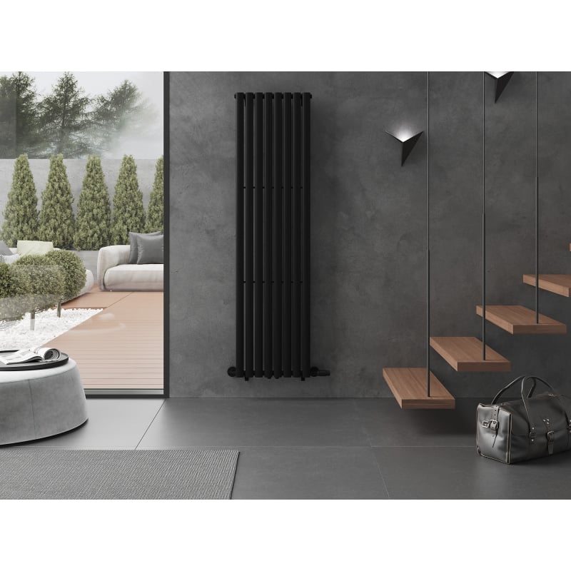 Mexen Oregon grzejnik dekoracyjny 1800 x 480 mm, 805 W, czarny - W202-1800-490-00-70