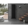 Mexen Oregon radiateur décoratif 1800 x 480 mm, 805 W, noir - W202-1800-490-00-70