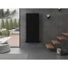 Mexen Waco dekorativ radiator 1544 x 694 mm, 1550 W, svart - W217-1544-694-00-70