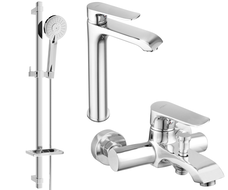 Mexen Pecos DQ40 badset, chroom - 72713DQ40-00