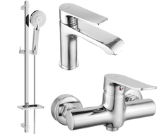 Mexen Pecos DQ40 dušikomplekt, kroom - 72704DQ40-00