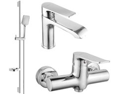 Mexen Pecos DS62 dušikomplekt, kroomitud - 72704DS62-00