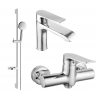 Mexen Pecos DS75 dušikomplekt, kroom - 72704DS75-00
