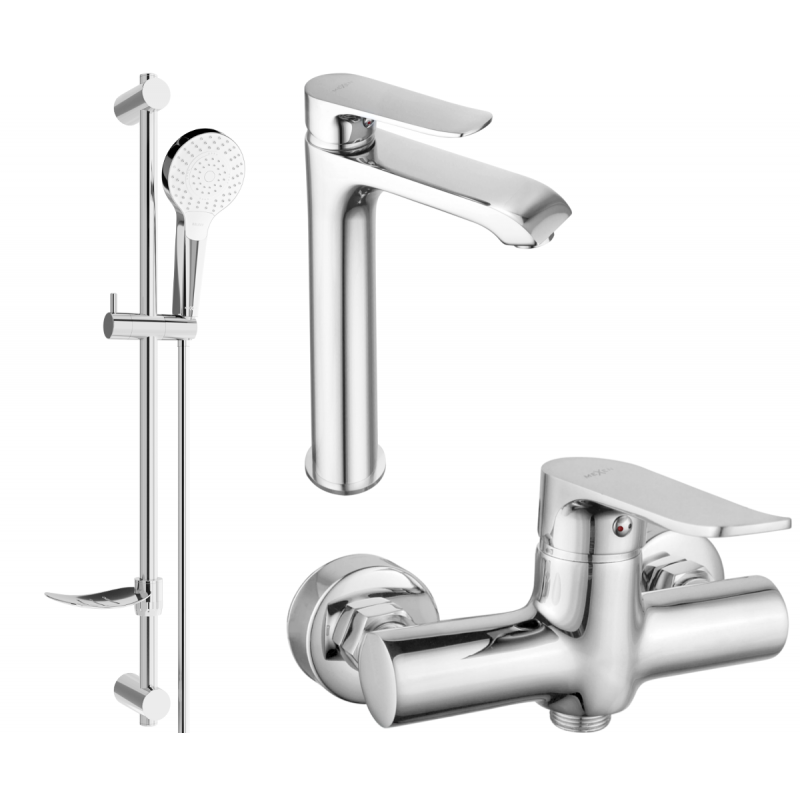 Mexen Pecos DF05 set doccia, cromo - 72714DF05-00