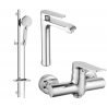 Mexen Pecos DQ40 dušikomplekt, kroom - 72714DQ40-00