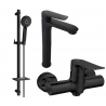Mexen Pecos DQ40 ensemble de douche, noir - 72714DQ40-70