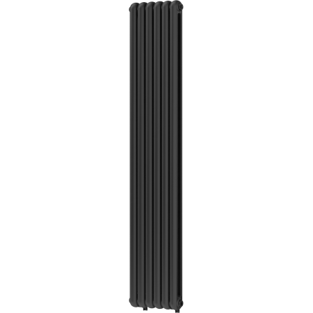 Mexen Kent dekorativer Heizkörper 1882 x 380 mm, 1392 W, schwarz - W216-1882-380-00-70