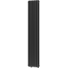 Mexen Kent dekorativer Heizkörper 1882 x 380 mm, 1392 W, schwarz - W216-1882-380-00-70