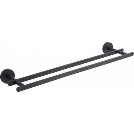 Mexen Loft double towel rack, black - 7012625-70