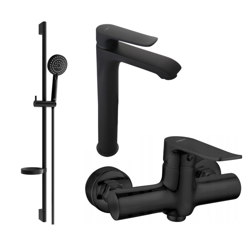 Mexen Pecos DS75 dušikomplekt, must - 72714DS75-70