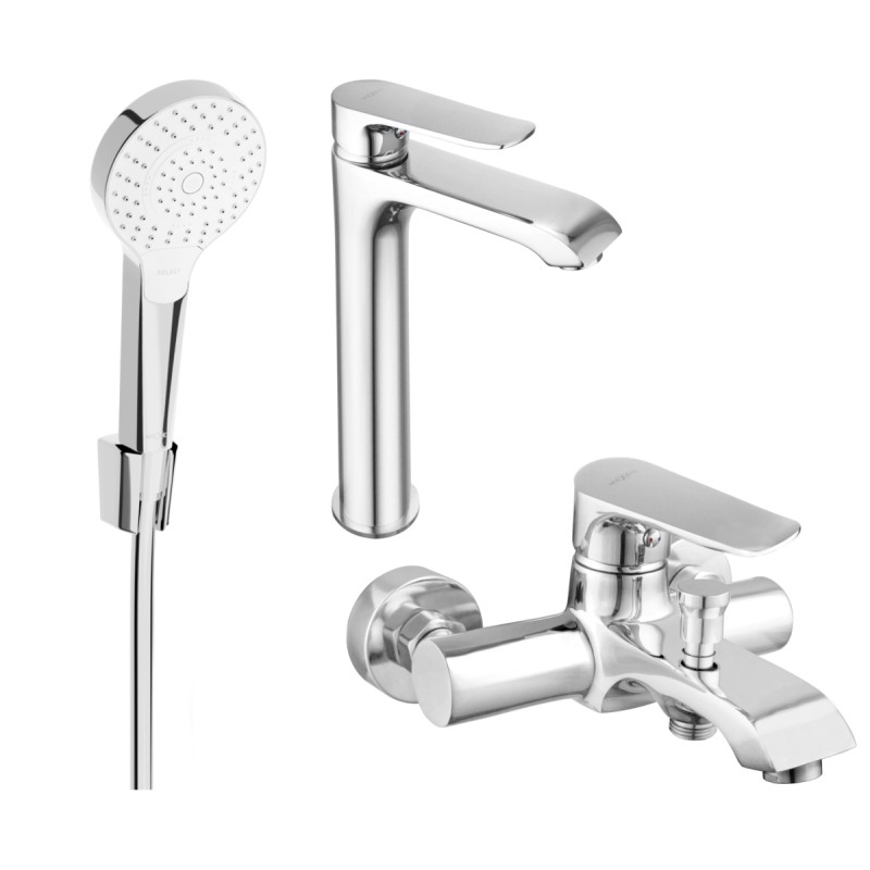 Mexen Pecos R05 vanni komplekt, kroom - 72713R05-00