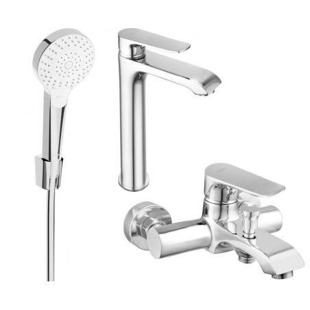 Mexen Pecos R05 vanni komplekt, kroom - 72713R05-00