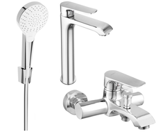 Mexen Pecos R05 set per vasca da bagno, cromo - 72713R05-00