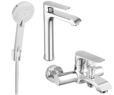 Mexen Pecos R40 Badewannen-Set, Chrom - 72713R40-00