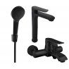 Mexen Pecos R40 vannikomplekt, must - 72713R40-70