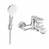 Mexen Pecos R05 bath faucet with shower set, chrome - 7273R05-00