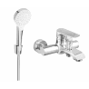 Mexen Pecos R05 bathtub faucet with shower set, chrome - 7273R05-00