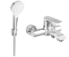 Mexen Pecos R05 grifo de bañera con conjunto de ducha, cromo - 7273R05-00