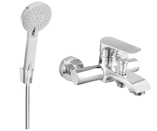 Mexen Pecos R40 Badewannenarmatur mit Duschset, Chrom - 7273R40-00