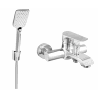 Mexen Pecos R62 bateria wannowa z zestawem prysznicowym, chrom - 7273R62-00