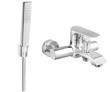 Mexen Pecos R72 torneira de banheira com conjunto de chuveiro, cromado - 7273R72-00