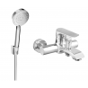Mexen Pecos R75 robinet de bain avec ensemble de douche, chrome - 7273R75-00