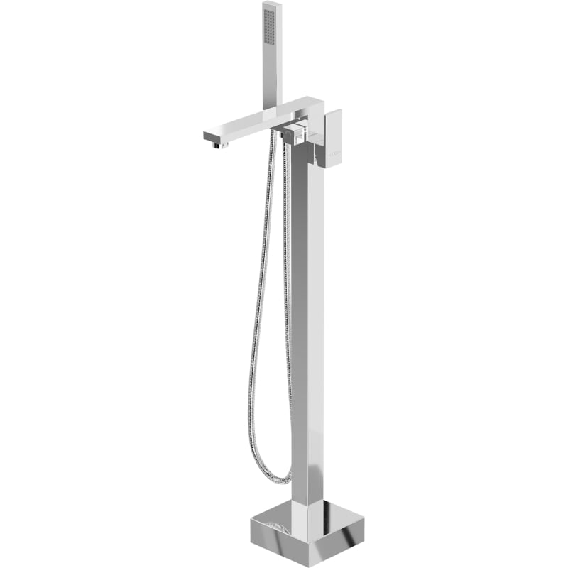 Mexen Urano freestanding bathtub faucet, chrome - 75233-00
