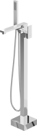 Mexen Urano freistehende Badewannenarmatur, Chrom - 75233-00