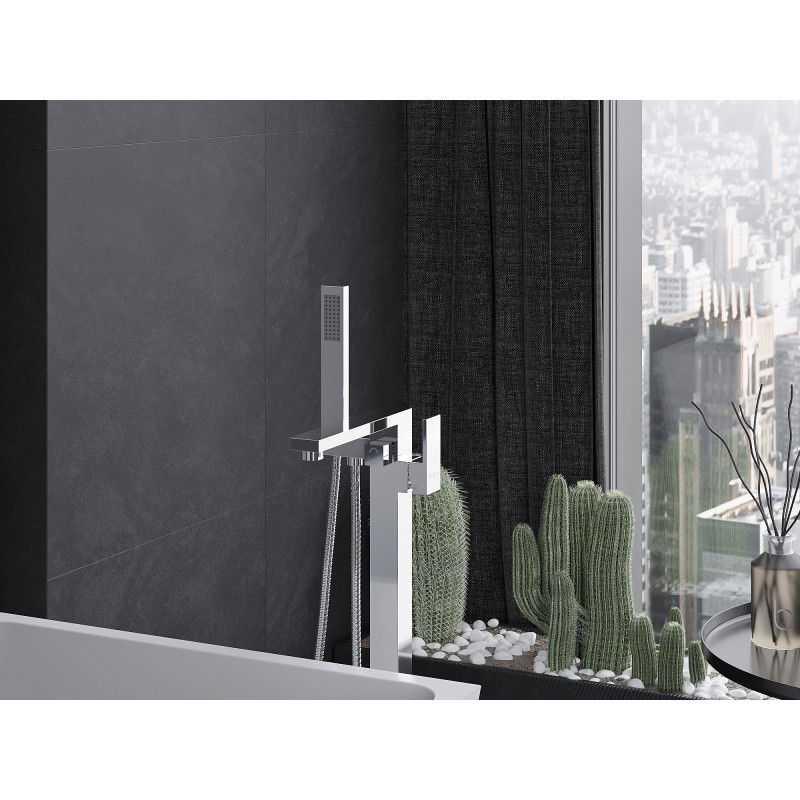 Mexen Urano freestanding bath tap, chrome - 75233-00