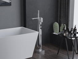 Mexen Urano rubinetto da bagno autoportante, cromo - 75233-00