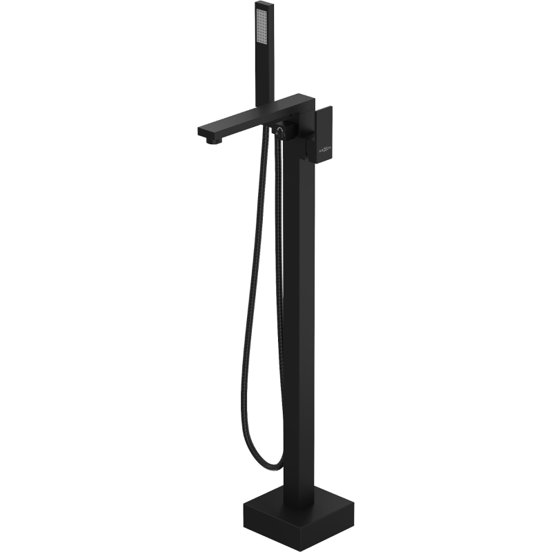 Mexen Urano freestanding bath tap, black - 75233-70